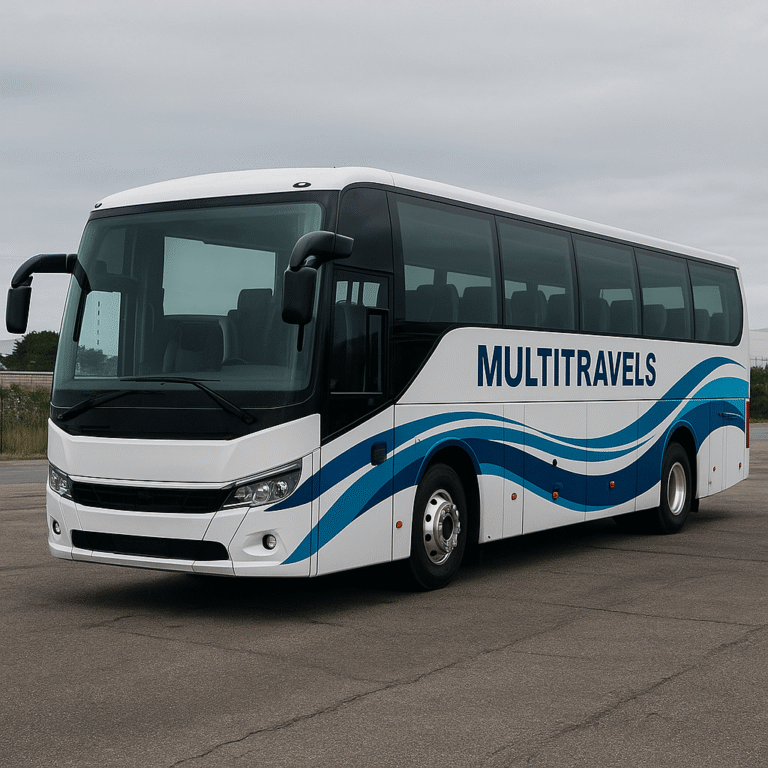 Employee Transportation & Shuttle Services in Hyderabad – Multi Cabz Corporate bus service for office shuttle Hyderabad