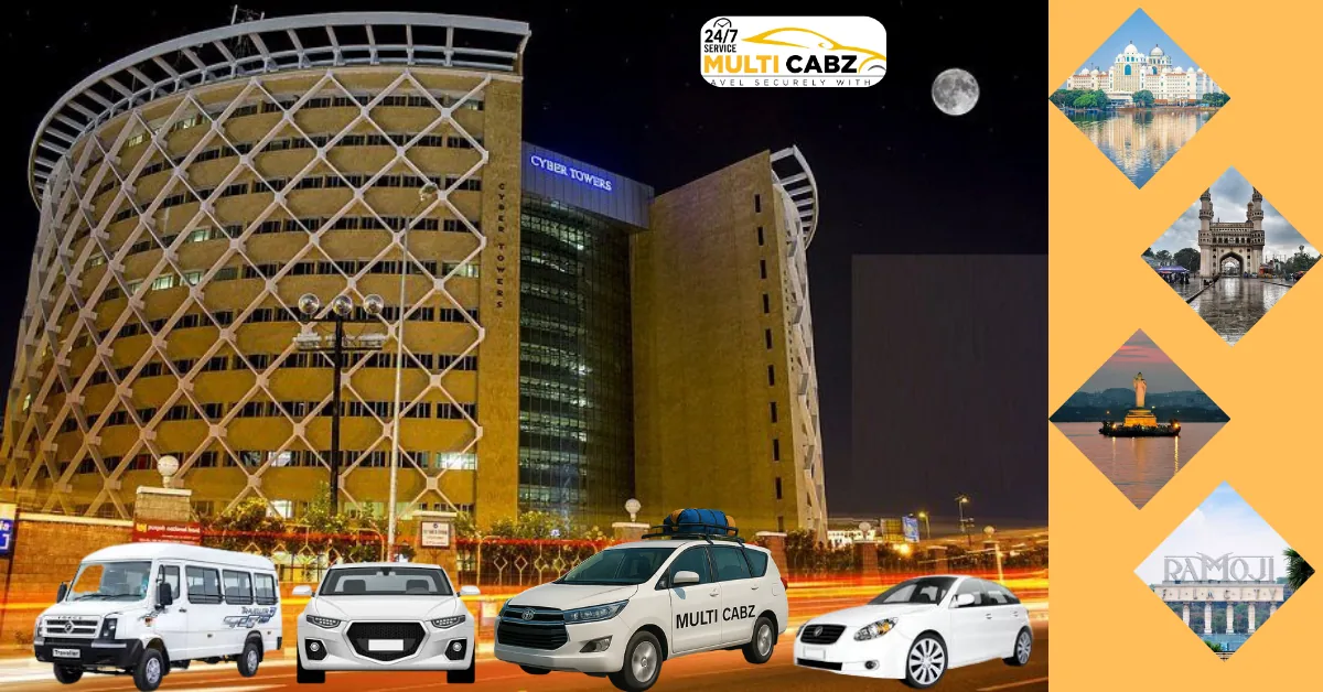 Best cab services in Hyderabad by Multi Cabz for airport, local and outstation travel
